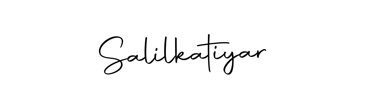 You should practise on your own different ways (Autography-DOLnW) to write your name (Salilkatiyar) in signature. don't let someone else do it for you. Salilkatiyar signature style 10 images and pictures png