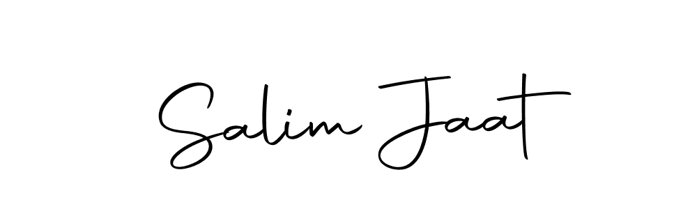 Design your own signature with our free online signature maker. With this signature software, you can create a handwritten (Autography-DOLnW) signature for name Salim Jaat. Salim Jaat signature style 10 images and pictures png