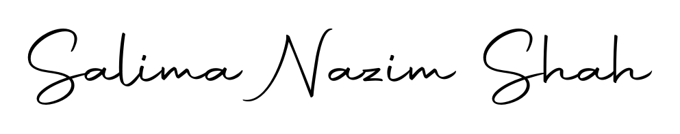 Enhance your business communications with Salima Nazim Shah signature in Autography-DOLnW lettering. Clean, modern, and universally compatible. Salima Nazim Shah signature style 10 images and pictures png