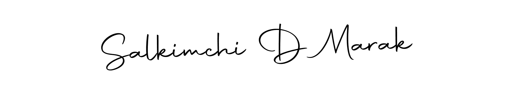 You should practise on your own different ways (Autography-DOLnW) to write your name (Salkimchi D Marak) in signature. don't let someone else do it for you. Salkimchi D Marak signature style 10 images and pictures png