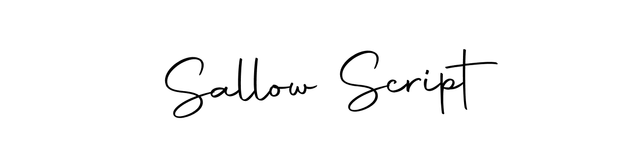 This is the best signature style for the Sallow Script name. Also you like these signature font (Autography-DOLnW). Mix name signature. Sallow Script signature style 10 images and pictures png