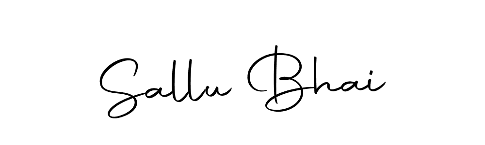 The best way (Autography-DOLnW) to make a short signature is to pick only two or three words in your name. The name Sallu Bhai include a total of six letters. For converting this name. Sallu Bhai signature style 10 images and pictures png