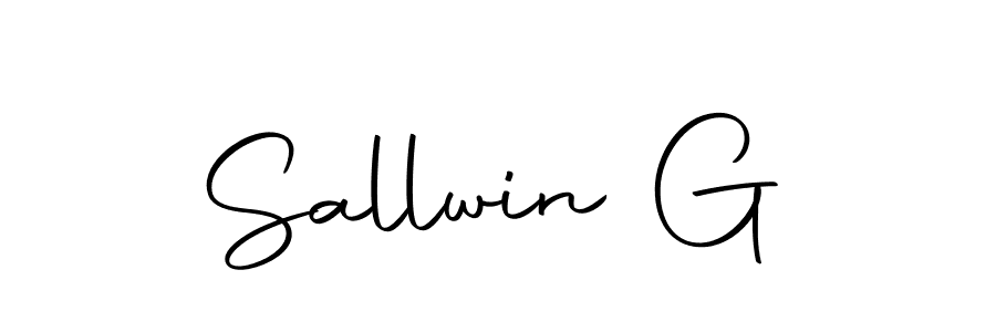Here are the top 10 professional signature styles for the name Sallwin G. These are the best autograph styles you can use for your name. Sallwin G signature style 10 images and pictures png