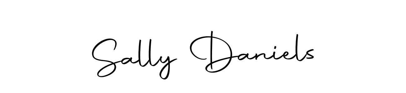Make a beautiful signature design for name Sally Daniels. With this signature (Autography-DOLnW) style, you can create a handwritten signature for free. Sally Daniels signature style 10 images and pictures png
