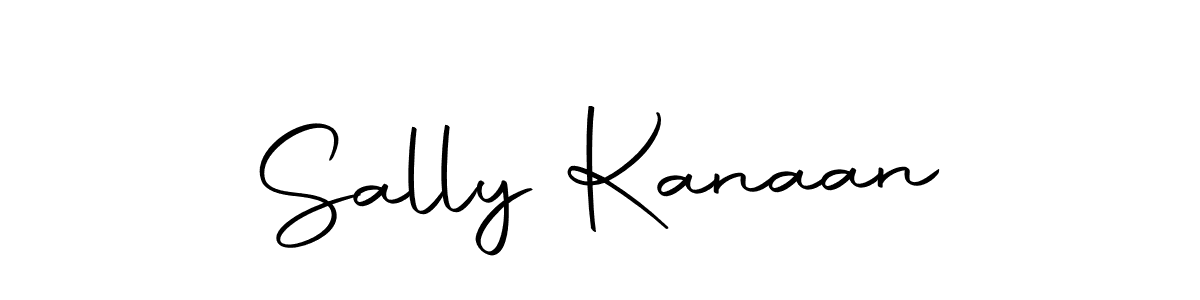 Make a beautiful signature design for name Sally Kanaan. With this signature (Autography-DOLnW) style, you can create a handwritten signature for free. Sally Kanaan signature style 10 images and pictures png