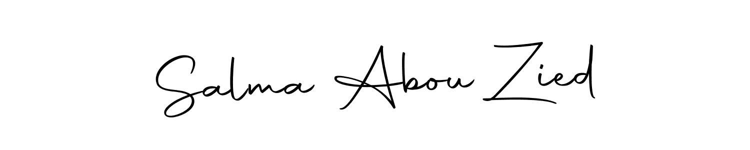 if you are searching for the best signature style for your name Salma Abou Zied. so please give up your signature search. here we have designed multiple signature styles  using Autography-DOLnW. Salma Abou Zied signature style 10 images and pictures png