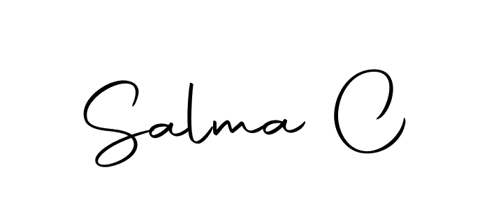 Make a short Salma C signature style. Manage your documents anywhere anytime using Autography-DOLnW. Create and add eSignatures, submit forms, share and send files easily. Salma C signature style 10 images and pictures png