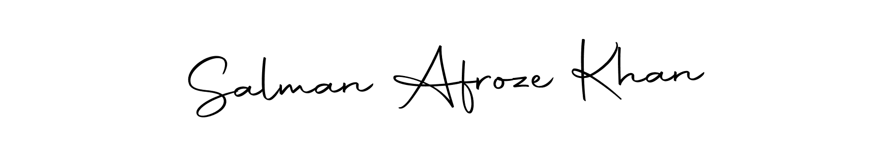 The best way (Autography-DOLnW) to make a short signature is to pick only two or three words in your name. The name Salman Afroze Khan include a total of six letters. For converting this name. Salman Afroze Khan signature style 10 images and pictures png