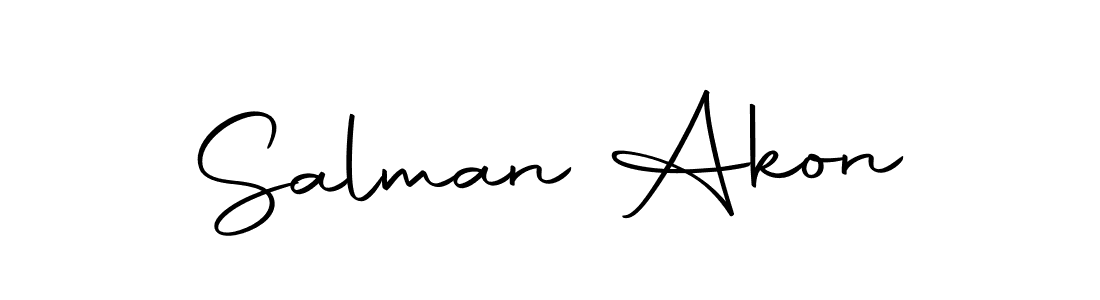 Here are the top 10 professional signature styles for the name Salman Akon. These are the best autograph styles you can use for your name. Salman Akon signature style 10 images and pictures png