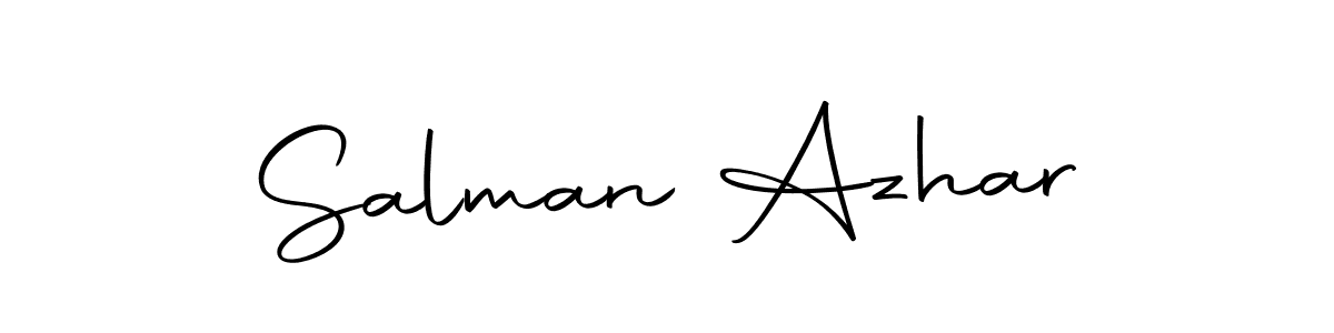 Similarly Autography-DOLnW is the best handwritten signature design. Signature creator online .You can use it as an online autograph creator for name Salman Azhar. Salman Azhar signature style 10 images and pictures png