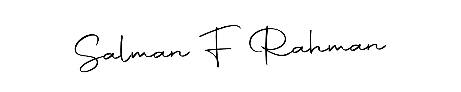 How to Draw Salman F Rahman signature style? Autography-DOLnW is a latest design signature styles for name Salman F Rahman. Salman F Rahman signature style 10 images and pictures png