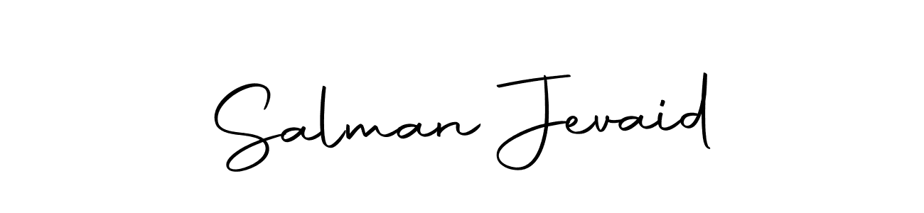 You can use this online signature creator to create a handwritten signature for the name Salman Jevaid. This is the best online autograph maker. Salman Jevaid signature style 10 images and pictures png