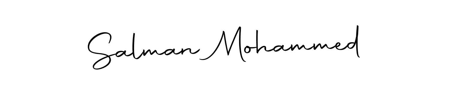 Salman Mohammed stylish signature style. Best Handwritten Sign (Autography-DOLnW) for my name. Handwritten Signature Collection Ideas for my name Salman Mohammed. Salman Mohammed signature style 10 images and pictures png