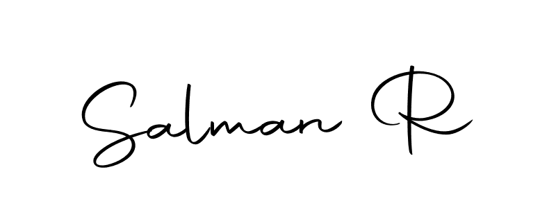How to make Salman R signature? Autography-DOLnW is a professional autograph style. Create handwritten signature for Salman R name. Salman R signature style 10 images and pictures png