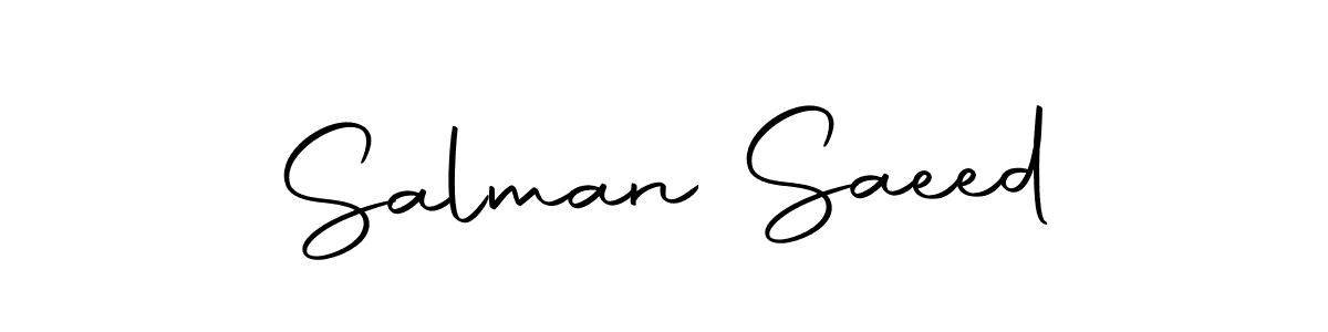 The best way (Autography-DOLnW) to make a short signature is to pick only two or three words in your name. The name Salman Saeed include a total of six letters. For converting this name. Salman Saeed signature style 10 images and pictures png