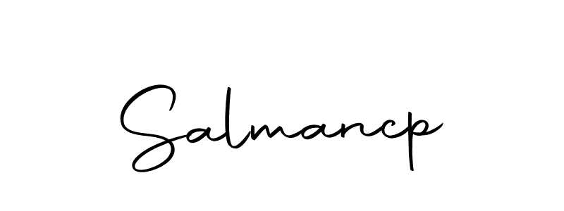 How to make Salmancp signature? Autography-DOLnW is a professional autograph style. Create handwritten signature for Salmancp name. Salmancp signature style 10 images and pictures png