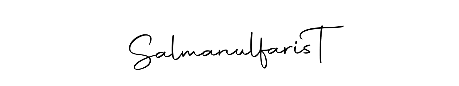 Make a beautiful signature design for name Salmanulfaris  T. Use this online signature maker to create a handwritten signature for free. Salmanulfaris  T signature style 10 images and pictures png