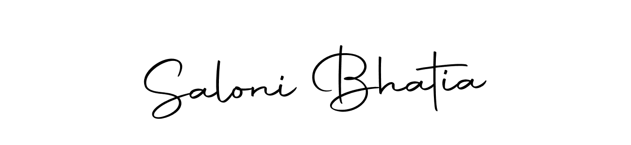 Here are the top 10 professional signature styles for the name Saloni Bhatia. These are the best autograph styles you can use for your name. Saloni Bhatia signature style 10 images and pictures png