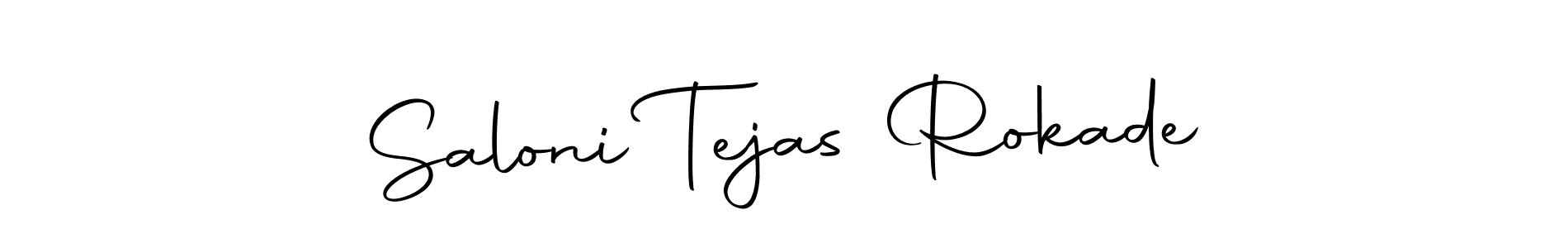 This is the best signature style for the Saloni Tejas Rokade name. Also you like these signature font (Autography-DOLnW). Mix name signature. Saloni Tejas Rokade signature style 10 images and pictures png