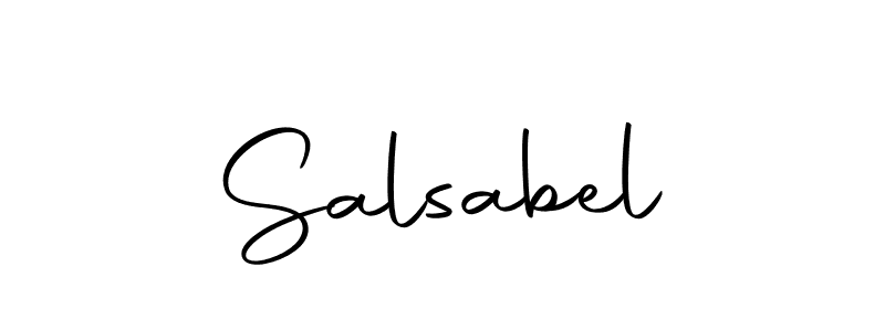 Check out images of Autograph of Salsabel name. Actor Salsabel Signature Style. Autography-DOLnW is a professional sign style online. Salsabel signature style 10 images and pictures png