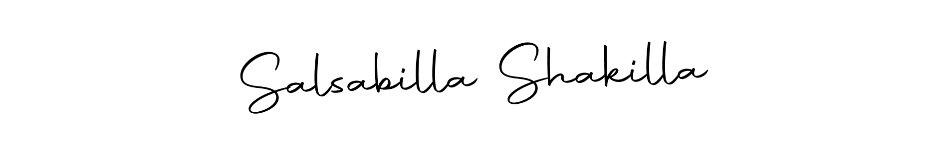 You should practise on your own different ways (Autography-DOLnW) to write your name (Salsabilla Shakilla) in signature. don't let someone else do it for you. Salsabilla Shakilla signature style 10 images and pictures png