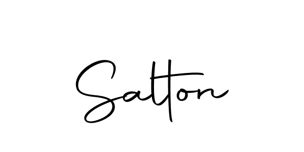 How to make Salton signature? Autography-DOLnW is a professional autograph style. Create handwritten signature for Salton name. Salton signature style 10 images and pictures png