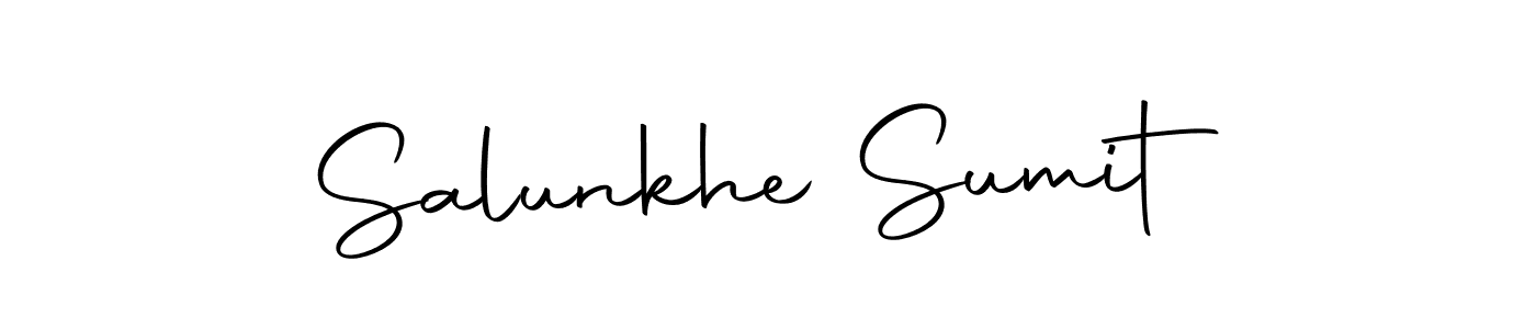 Here are the top 10 professional signature styles for the name Salunkhe Sumit. These are the best autograph styles you can use for your name. Salunkhe Sumit signature style 10 images and pictures png