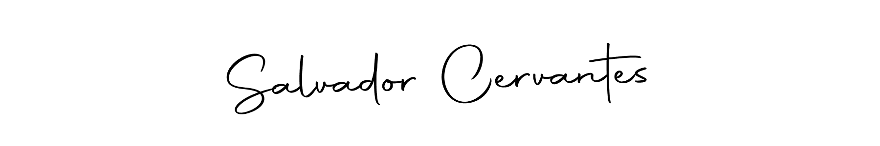 Make a beautiful signature design for name Salvador Cervantes. Use this online signature maker to create a handwritten signature for free. Salvador Cervantes signature style 10 images and pictures png