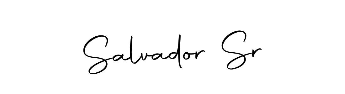 if you are searching for the best signature style for your name Salvador Sr. so please give up your signature search. here we have designed multiple signature styles  using Autography-DOLnW. Salvador Sr signature style 10 images and pictures png