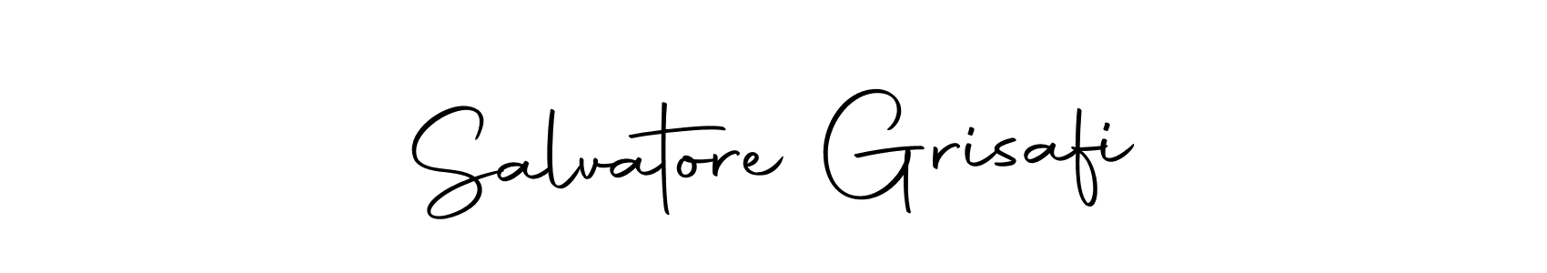 Create a beautiful signature design for name Salvatore Grisafi. With this signature (Autography-DOLnW) fonts, you can make a handwritten signature for free. Salvatore Grisafi signature style 10 images and pictures png