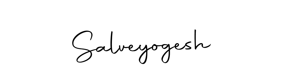 Design your own signature with our free online signature maker. With this signature software, you can create a handwritten (Autography-DOLnW) signature for name Salveyogesh. Salveyogesh signature style 10 images and pictures png