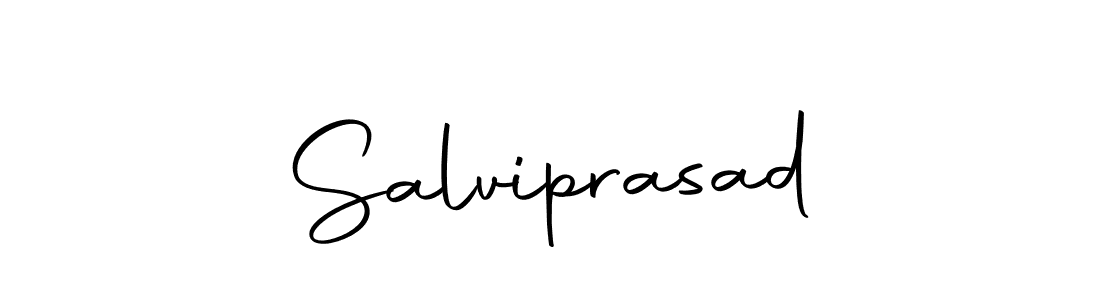 Make a beautiful signature design for name Salviprasad. With this signature (Autography-DOLnW) style, you can create a handwritten signature for free. Salviprasad signature style 10 images and pictures png