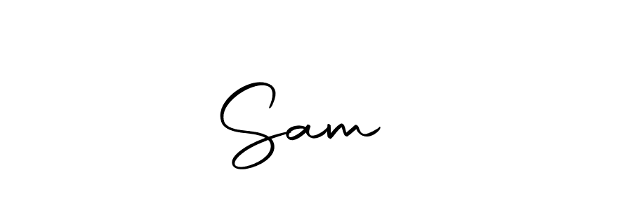 Here are the top 10 professional signature styles for the name Sam❤️. These are the best autograph styles you can use for your name. Sam❤️ signature style 10 images and pictures png