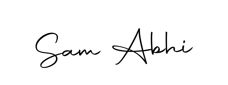 if you are searching for the best signature style for your name Sam Abhi. so please give up your signature search. here we have designed multiple signature styles  using Autography-DOLnW. Sam Abhi signature style 10 images and pictures png