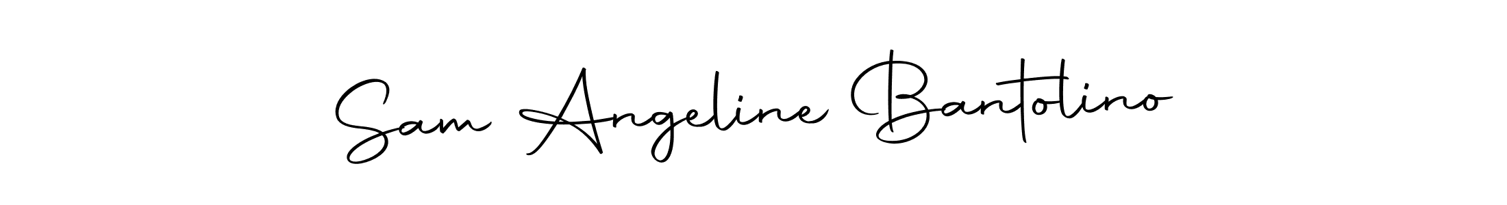 Design your own signature with our free online signature maker. With this signature software, you can create a handwritten (Autography-DOLnW) signature for name Sam Angeline Bantolino. Sam Angeline Bantolino signature style 10 images and pictures png