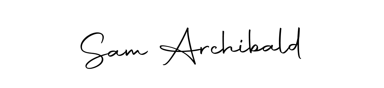 Autography-DOLnW is a professional signature style that is perfect for those who want to add a touch of class to their signature. It is also a great choice for those who want to make their signature more unique. Get Sam Archibald name to fancy signature for free. Sam Archibald signature style 10 images and pictures png