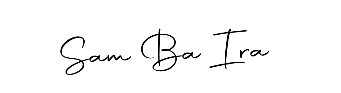See photos of Sam Ba Ira  official signature by Spectra . Check more albums & portfolios. Read reviews & check more about Autography-DOLnW font. Sam Ba Ira  signature style 10 images and pictures png