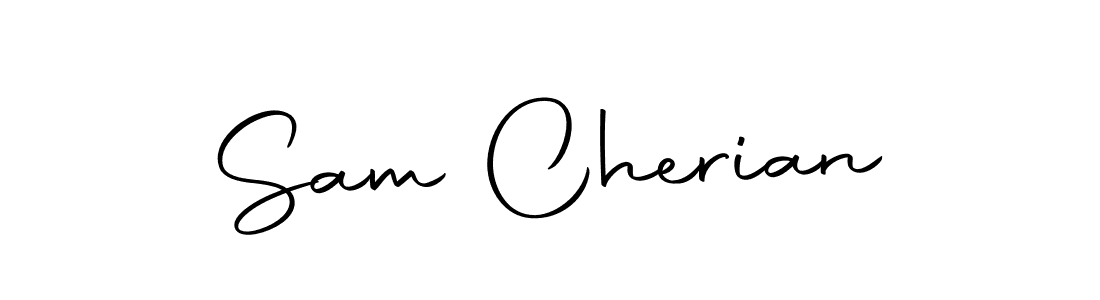 Make a beautiful signature design for name Sam Cherian. With this signature (Autography-DOLnW) style, you can create a handwritten signature for free. Sam Cherian signature style 10 images and pictures png