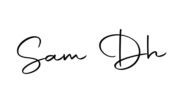 Sam Dh stylish signature style. Best Handwritten Sign (Autography-DOLnW) for my name. Handwritten Signature Collection Ideas for my name Sam Dh. Sam Dh signature style 10 images and pictures png
