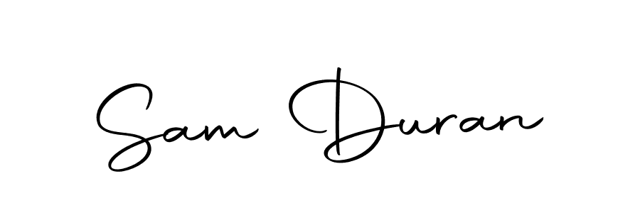 You should practise on your own different ways (Autography-DOLnW) to write your name (Sam Duran) in signature. don't let someone else do it for you. Sam Duran signature style 10 images and pictures png