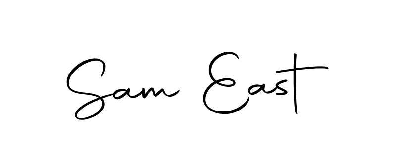 Make a short Sam East signature style. Manage your documents anywhere anytime using Autography-DOLnW. Create and add eSignatures, submit forms, share and send files easily. Sam East signature style 10 images and pictures png