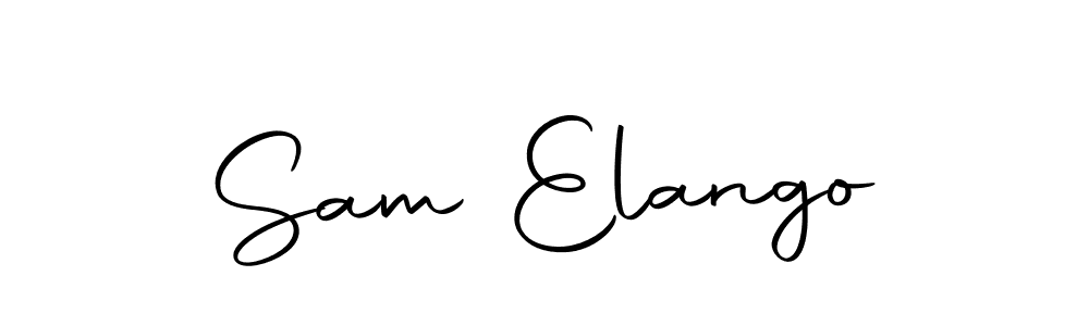 Autography-DOLnW is a professional signature style that is perfect for those who want to add a touch of class to their signature. It is also a great choice for those who want to make their signature more unique. Get Sam Elango name to fancy signature for free. Sam Elango signature style 10 images and pictures png