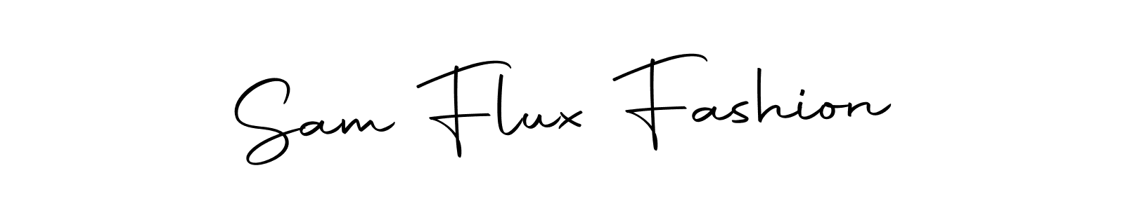 You can use this online signature creator to create a handwritten signature for the name Sam Flux Fashion. This is the best online autograph maker. Sam Flux Fashion signature style 10 images and pictures png
