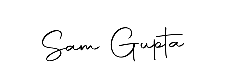 Make a beautiful signature design for name Sam Gupta. Use this online signature maker to create a handwritten signature for free. Sam Gupta signature style 10 images and pictures png