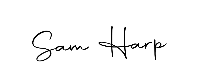 Make a beautiful signature design for name Sam Harp. Use this online signature maker to create a handwritten signature for free. Sam Harp signature style 10 images and pictures png