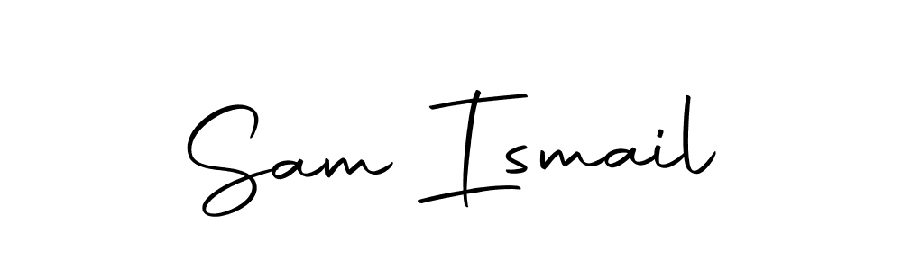 Autography-DOLnW is a professional signature style that is perfect for those who want to add a touch of class to their signature. It is also a great choice for those who want to make their signature more unique. Get Sam Ismail name to fancy signature for free. Sam Ismail signature style 10 images and pictures png