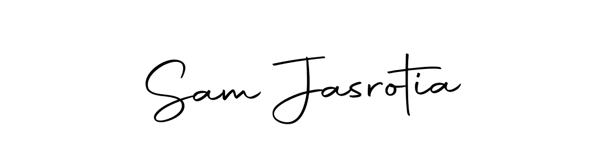 It looks lik you need a new signature style for name Sam Jasrotia. Design unique handwritten (Autography-DOLnW) signature with our free signature maker in just a few clicks. Sam Jasrotia signature style 10 images and pictures png