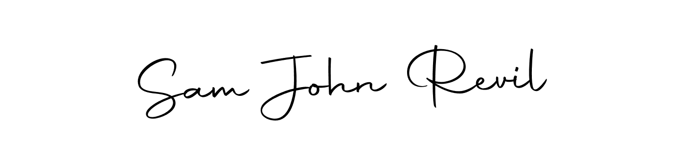 Also we have Sam John Revil name is the best signature style. Create professional handwritten signature collection using Autography-DOLnW autograph style. Sam John Revil signature style 10 images and pictures png