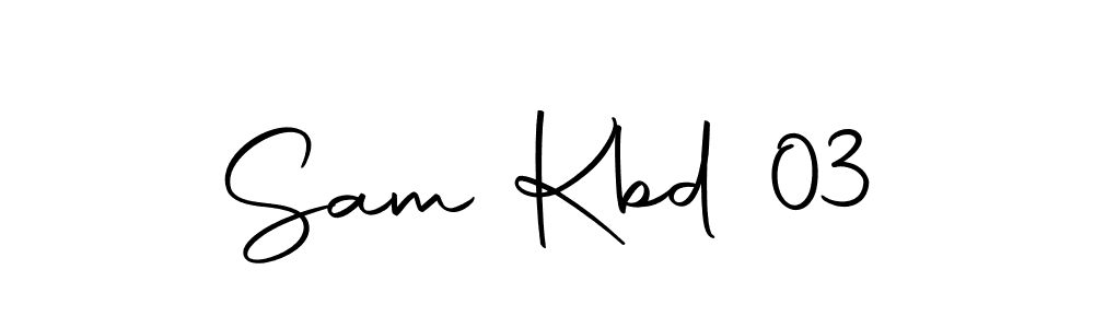 Sam Kbd 03 stylish signature style. Best Handwritten Sign (Autography-DOLnW) for my name. Handwritten Signature Collection Ideas for my name Sam Kbd 03. Sam Kbd 03 signature style 10 images and pictures png