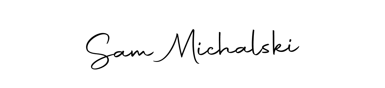 Here are the top 10 professional signature styles for the name Sam Michalski. These are the best autograph styles you can use for your name. Sam Michalski signature style 10 images and pictures png